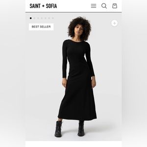 Saint + Sofia Midi Dress